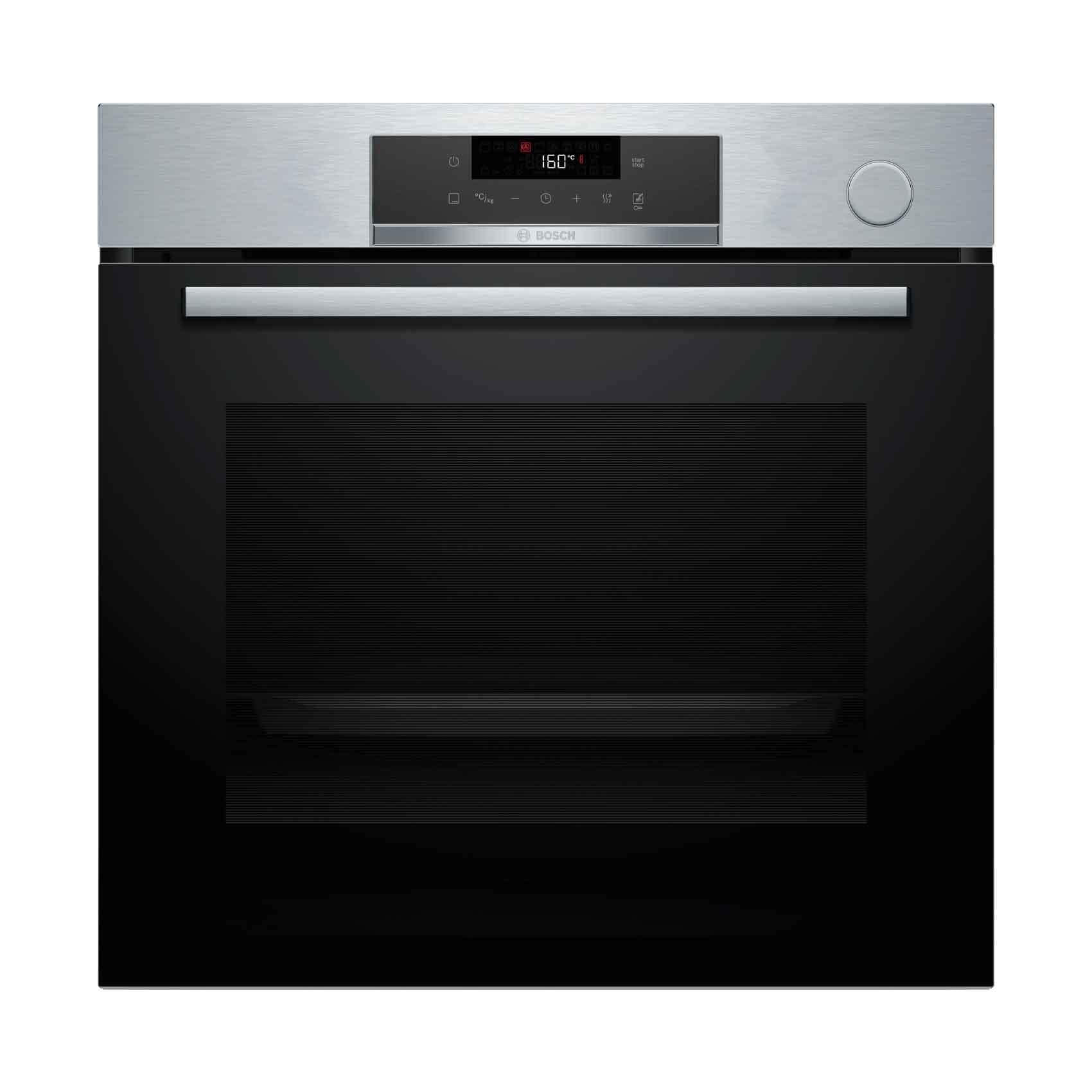 Bosch Built In 60Cm Electric Oven Added Steam Airfry & 3D Hot Air 1 Telescopic HRG532ES3M