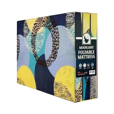 Rankoussi Moonlight Foldable Quilted Mattress E2026 90cmx180cmx7cm Assorted Designs