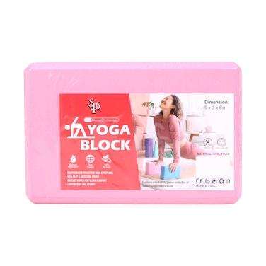 Supreme Yoga Block 9x3x6inches Assorted