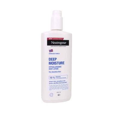 Neutrogena Deep Moisture Hypoallergenic Body Lotion 400ml