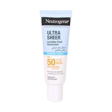 Neutrogena Ultra Sheer Fluid Hydration SPF50 Sunscreen 50ml