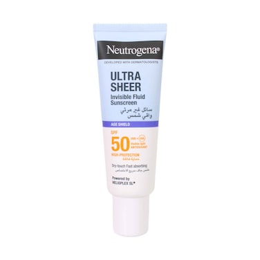 Neutrogena Ultra Sheer Age Shield SPF50 Sunscreen 50ml