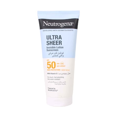 Neutrogena Ultra Sheer Sun Lotion SPF50 200ml