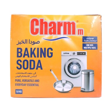 مسحوق صودا الخبز متعدد الأغراض من تشارم، 1.8 كجم