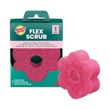 3M Scotch Brite Flex Scrub Sponge 1 Piece
