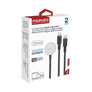 Promate High Speed Nylon Braided Multi Device Charging Cable with