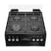 Beko Multifunctional 4 Burners Freestanding Cooker 60x60 CM FBMT61331XCSL Black