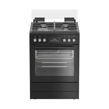 Beko Multifunctional 4 Burners Freestanding Cooker 60x60 CM FBMT61331XCSL Black