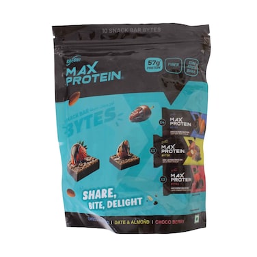 RiteBite Max Protein Snack Bar Bites Variety Pack Zero Added Sugar Asst 244g