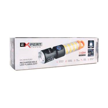 Expert Rechargeable LED Flashlight EX-24816-FL001