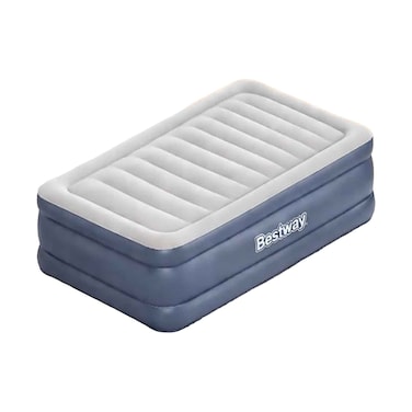 Bestway Tri Tech Air Mattress Twin Built-in AC Pump 1.91mx97cmx51cm