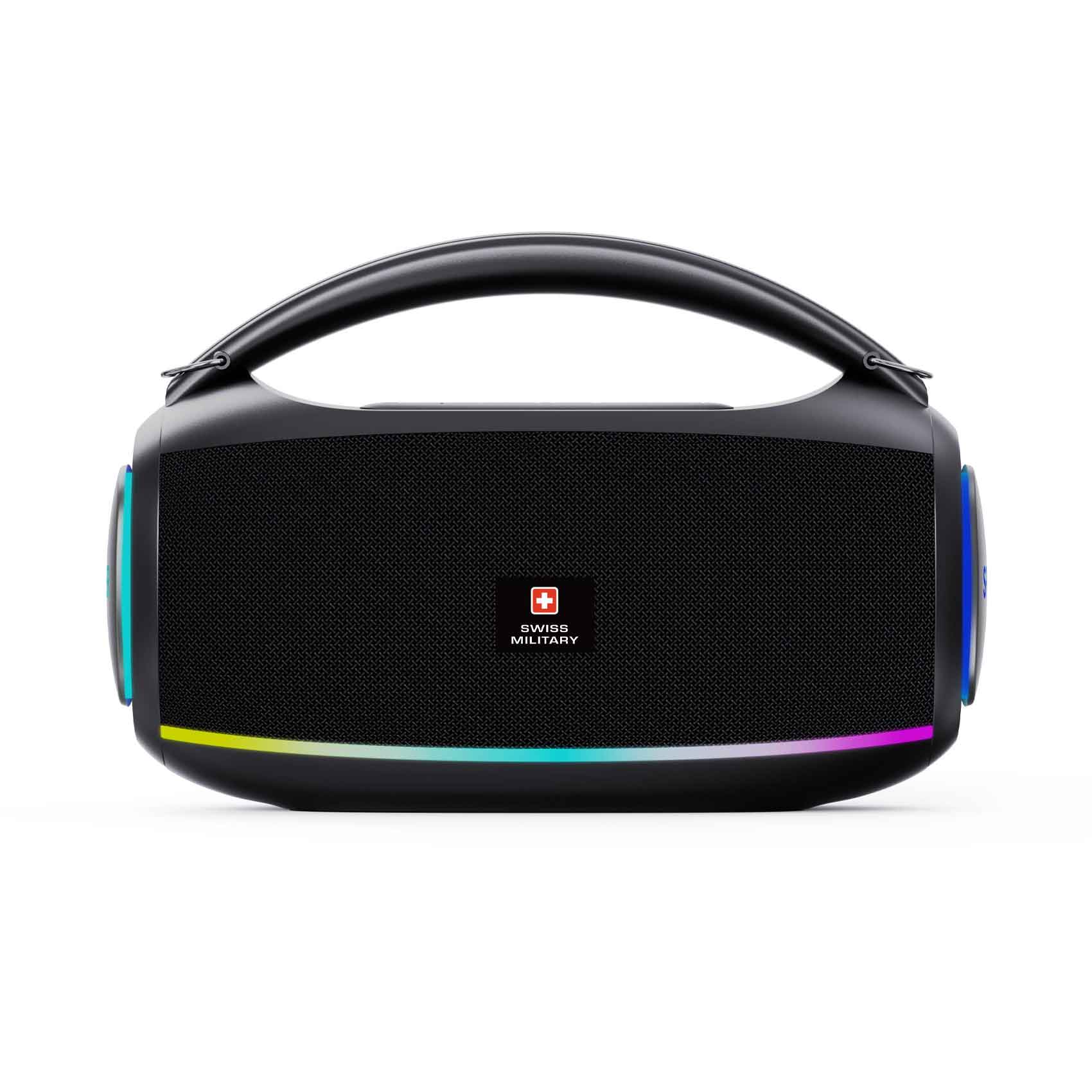 Swiss Military Portabel Speaker RGB 500W Black