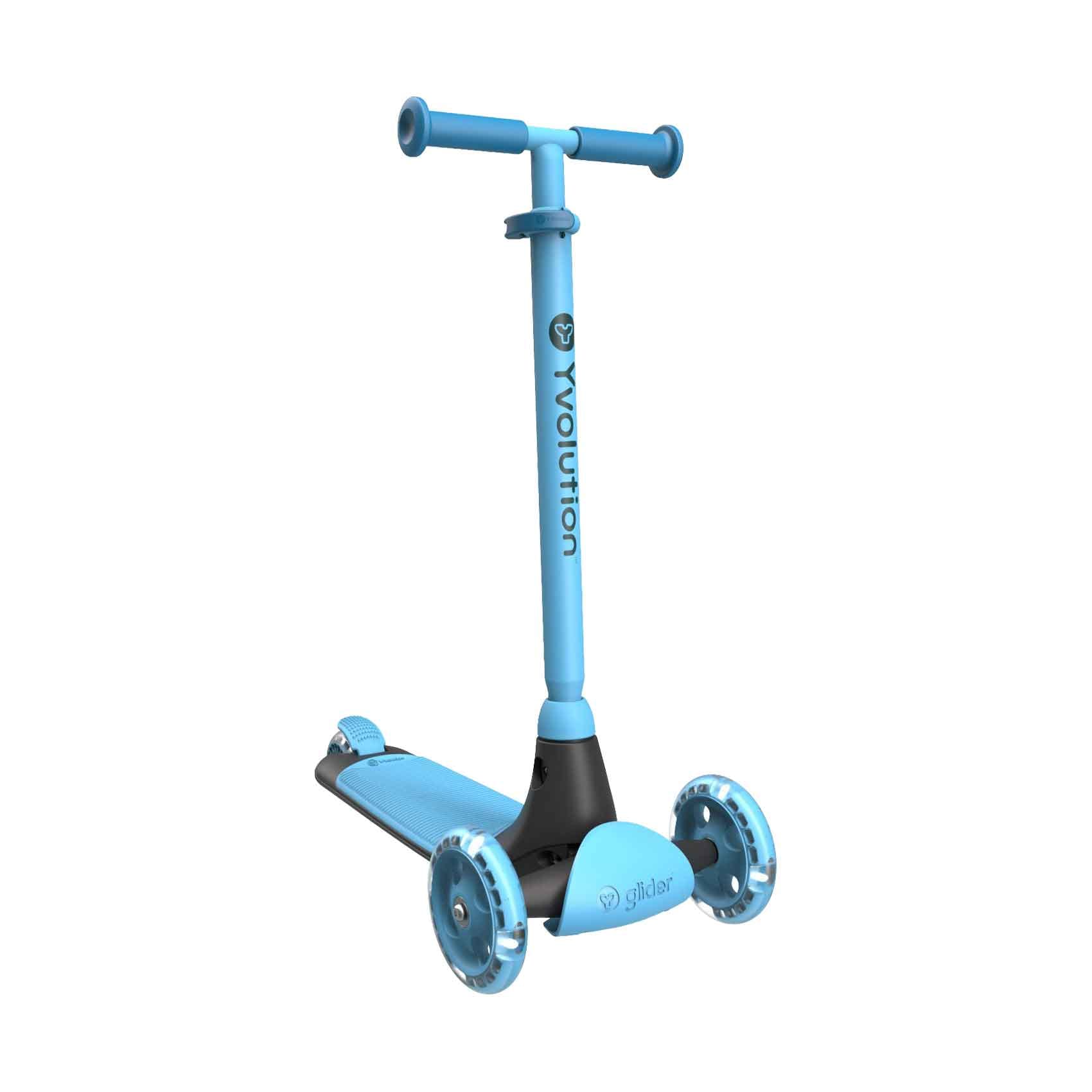Yvolution Y Glider Kiwi Scooter Blue