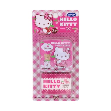 Tijara Hello Kitty Candy Cubes with Refill Pack 28g