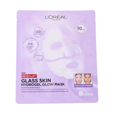 L&rsquo;Or&eacute;al Paris Revitalift Glass Skin Hydrogel Glow Face Mask 25g