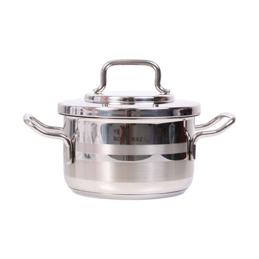 Korkmaz Astra 2 Stainless Steel Casserole 16cmx9cm 1.8l