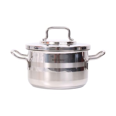 Korkmaz Astra 2 Stainless Steel Casserole 18cmx10.5cm 2.6l