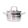 Korkmaz Astra 2 Stainless Steel Casserole 18cmx10.5cm 2.6l