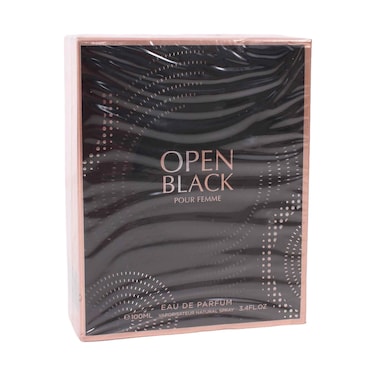 Open Black Pour Femme Eau de Parfum Natural Spray 100ml