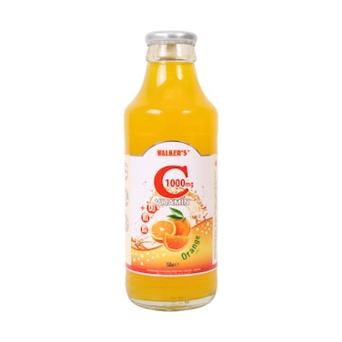 Walker&rsquo;s Vitamin C 1000mg Orange Carbonated Drink 150ml