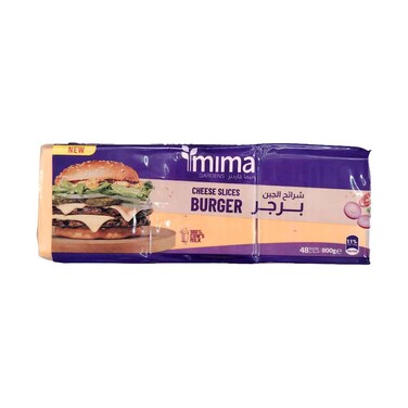 Mima Burger Cheese Slices 800g