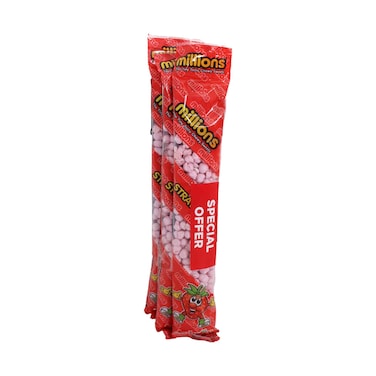 Millions Strawberry Chewy Candies 55gx 3 Pieces