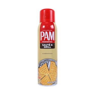 بخاخ الطبخ غير اللاصق PAM Foodservice Sauté & Grill، 482 غرام