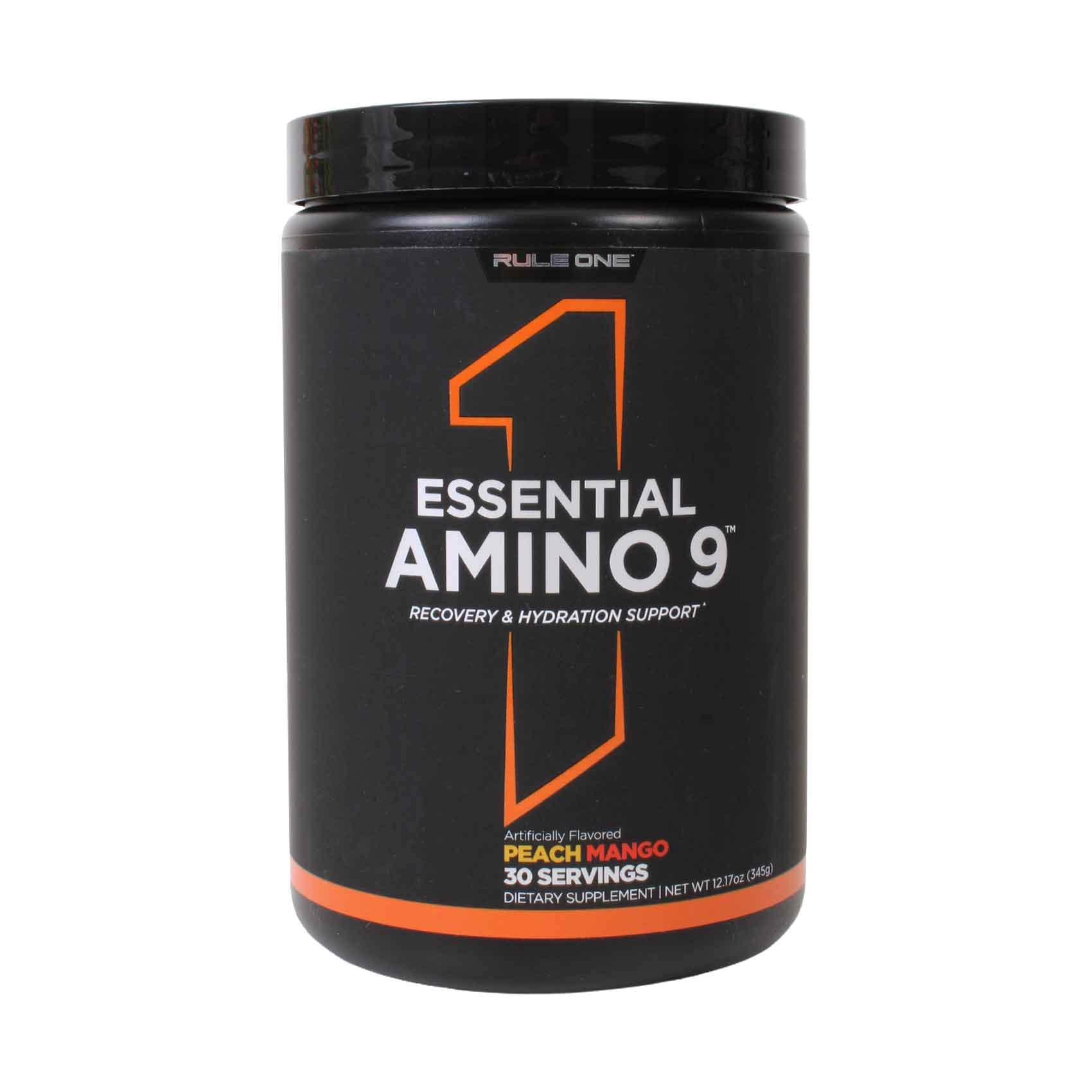 Rule 1, Essential Amino 9, Peach Mango, 30 Serv 12.17 oz (345 g)