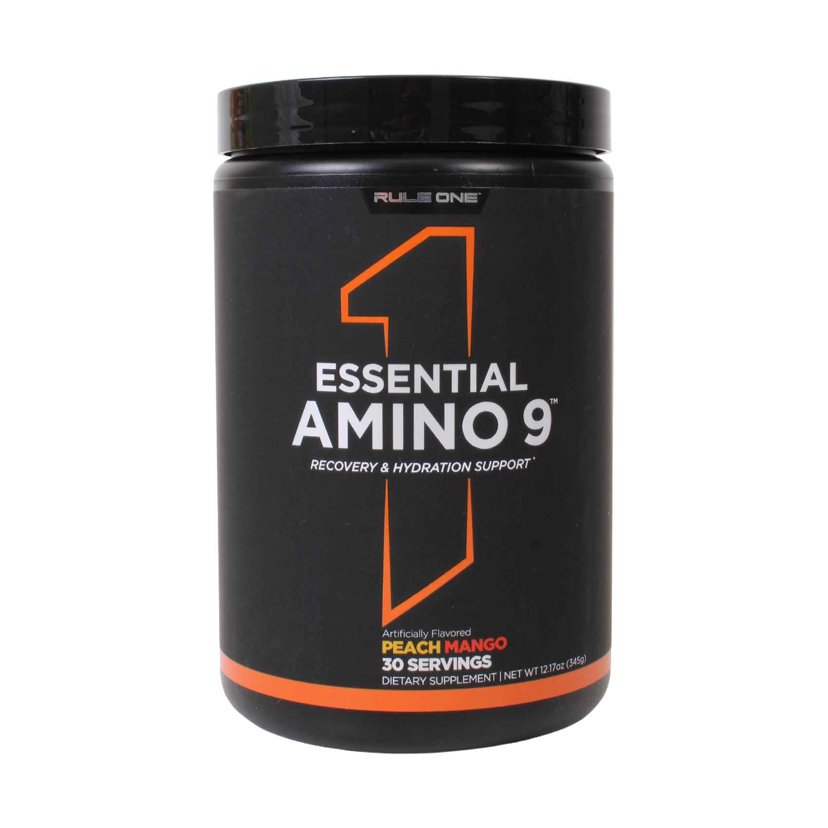 Rule 1, Essential Amino 9, Peach Mango, 30 Serv 12.17 oz (345 g)