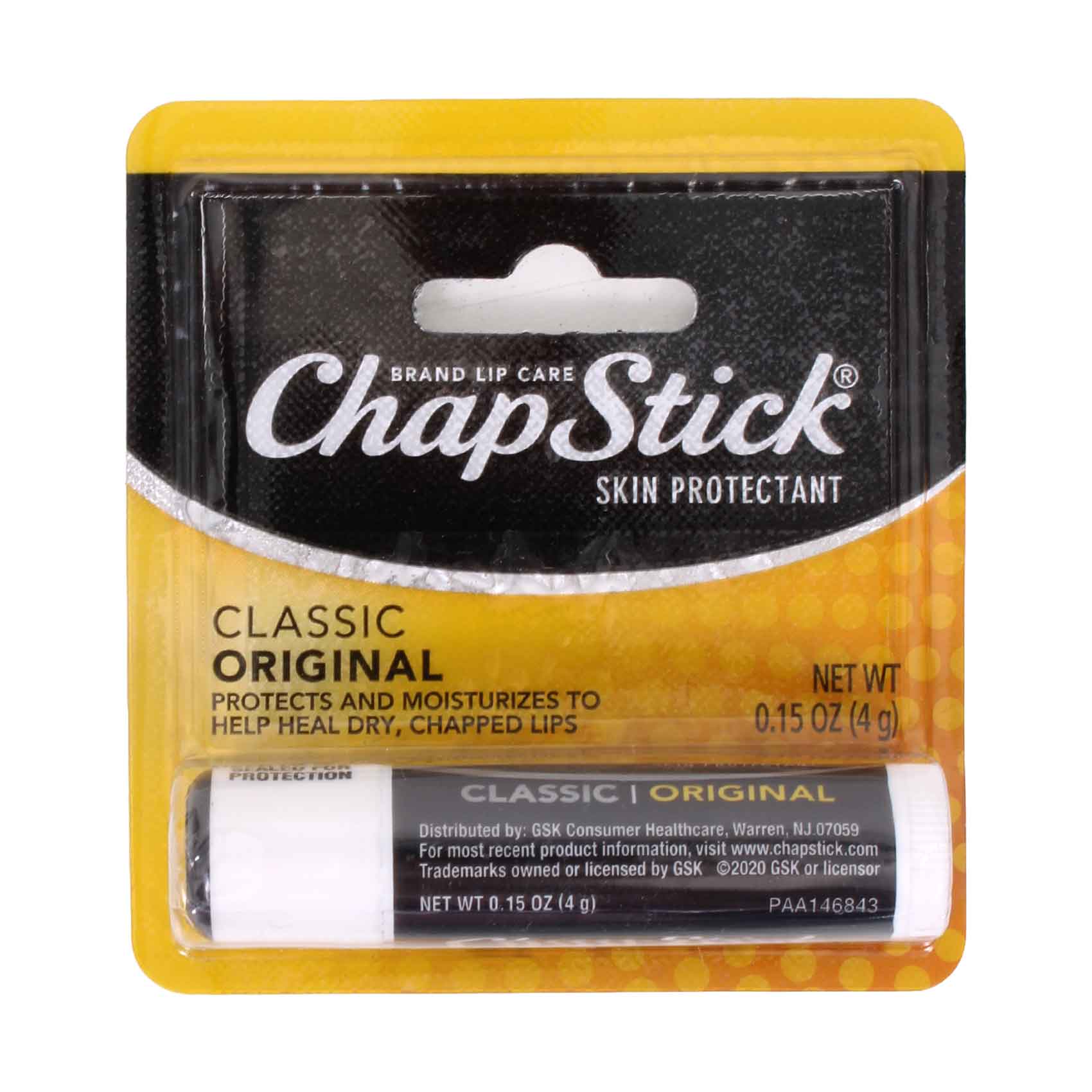 ChapStick Classic Original Lip Balm 4g