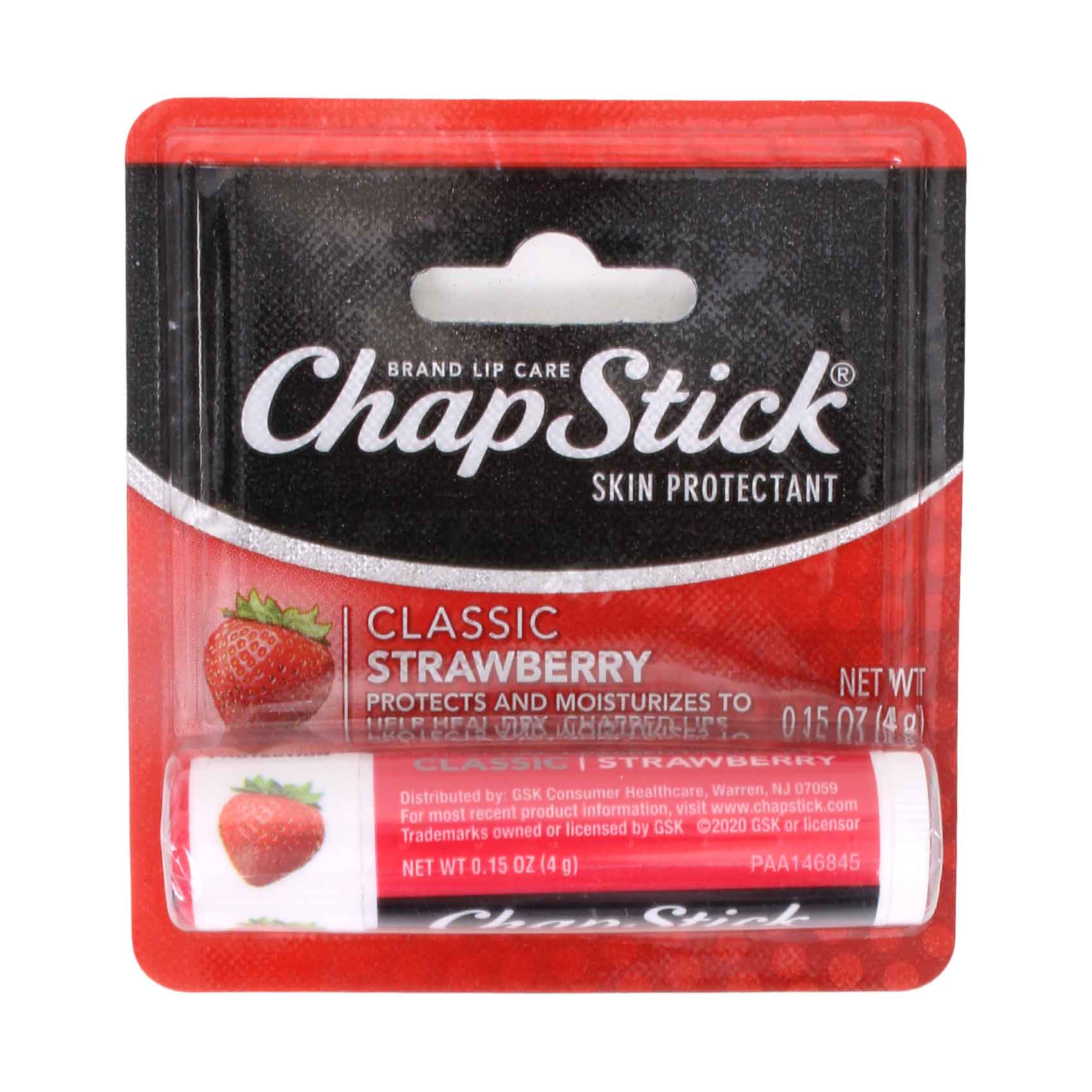 ChapStick Classic Strawberry Lip Balm 4g