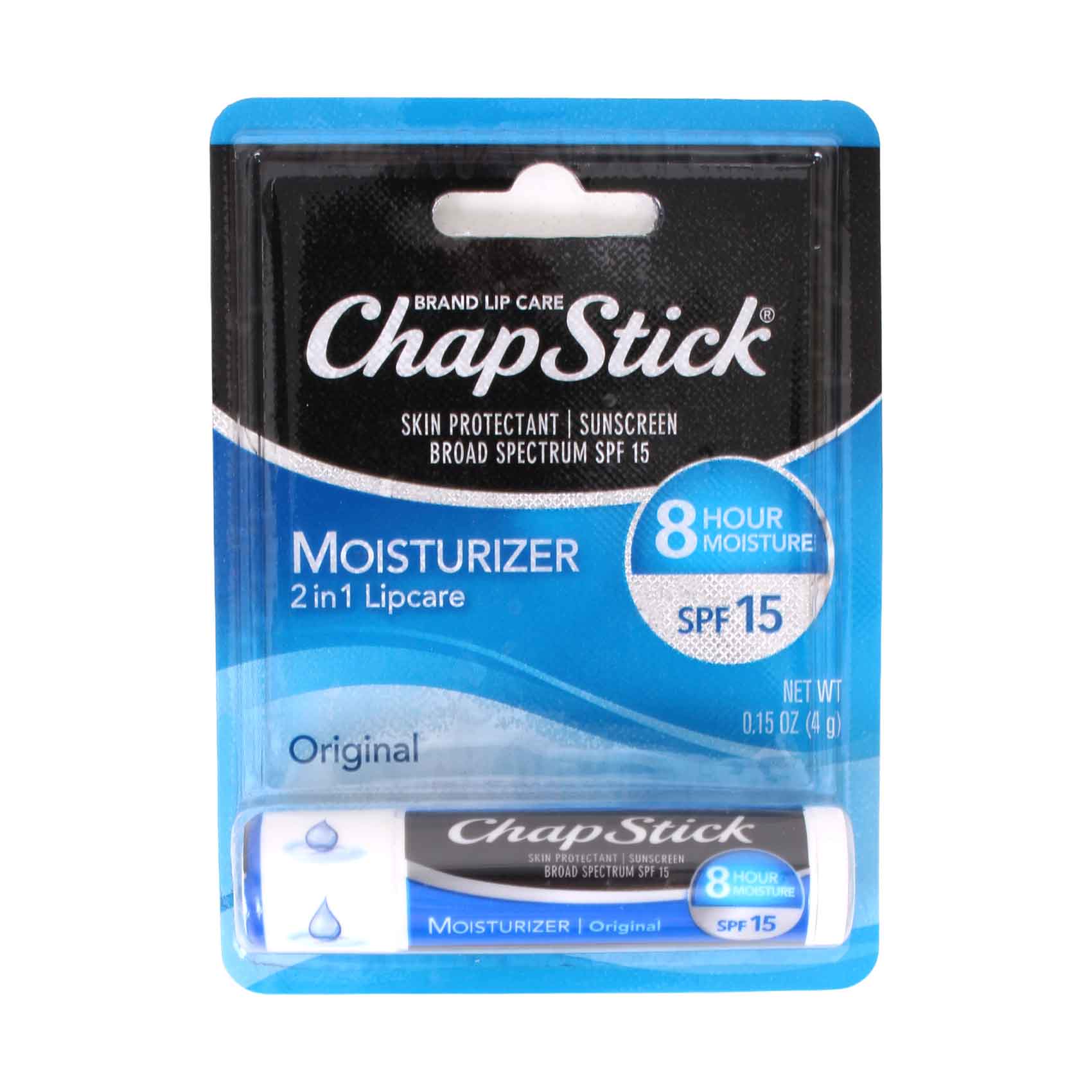 ChapStick Moisturizer Original Lip Balm With SPF15 4g