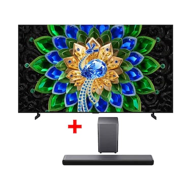 تي سي إل 75A400U تلفزيون QD‑Mini LED، مقاس 75 بوصة، مع مكبر صوت TCL Q55HShow more lines
