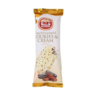 Baladna Cookies &amp; Cream Ice Cream Bar 110ml