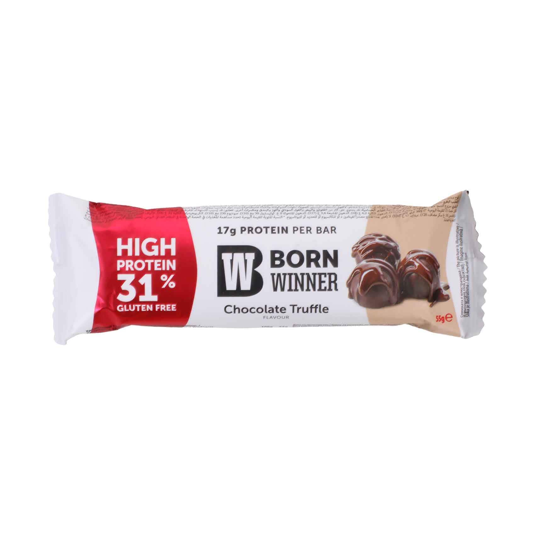 Born Winner High Protein Bar Chocolate Truffle 55g