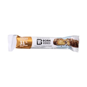 Born Winner High Protein Bar Crunchy Cookies & Cream 64g