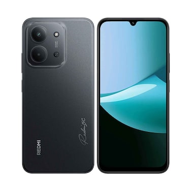 شاومي ريدمي 15C هاتف ذكي 4G، 4GB RAM، تخزين 256GB، لون أسود داكن