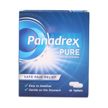 Panadrex Pure Paracetamol Tablets 48 Pieces