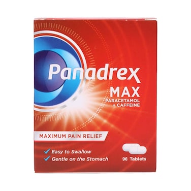 Panadrex Max Paracetamol + Caffeine Tablets 96 Pieces