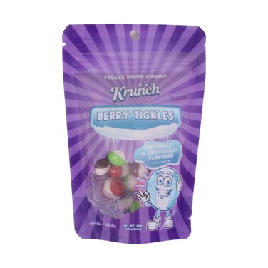 Krunch Freeze Dried Berry Tickles Candy 25g
