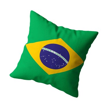 World Cup 2026 Printed Cushion Brazil 40cmx40cm