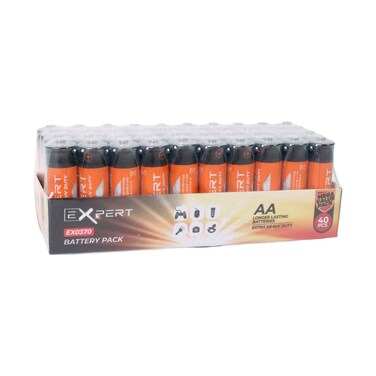 Expert Double A Battery 40 Pieces Pack