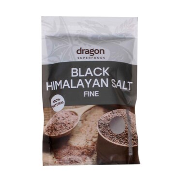 Dragon Superfoods Black Himalayan Salt Fine (100% Natural) 250g