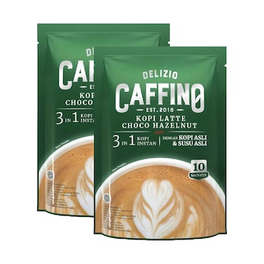 Delizio Caffino Hazelnut Cappuccino Instant Coffee Mix 20g x 10 Sachets