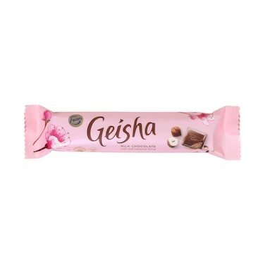 Fazer Geisha Milk Chocolate Bar with Hazelnut Filling 37g