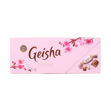 Fazer Geisha Milk Chocolate Pralines with Soft Hazelnut Filling Gift Box 250g