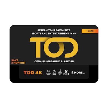 TOD 4K 12 month subscription QAT
