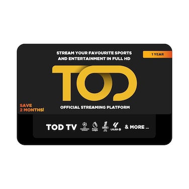 TOD TV Total 12 month subscription QAT