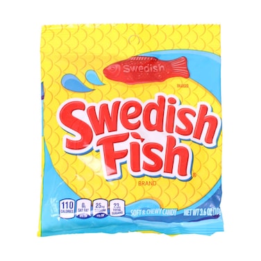 Swedish Fish Soft &amp; Chewy Candy Original 102g