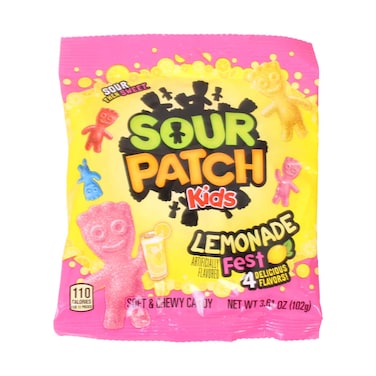 Sour Patch Kids Lemonade Fest Soft &amp; Chewy Candy 102g (4 Flavors)